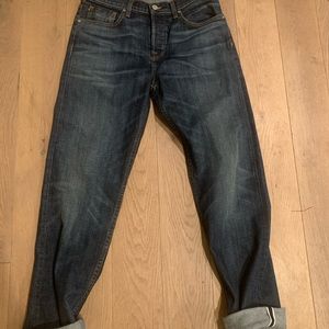 BLDWN Baldwin modern slim selvedge 32” jeans